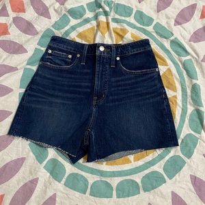 Madewell High-Rise Shorts